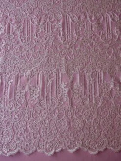 Ivory Embroidered Lace - Colette -Elegance in Lace ivory embroidered lace colette