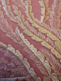 Ivory Embroidered Lace - Willow 24 Ivory Embroidered Lace - Willow -Elegance in Lace ivory embroidered lace willow close up 2