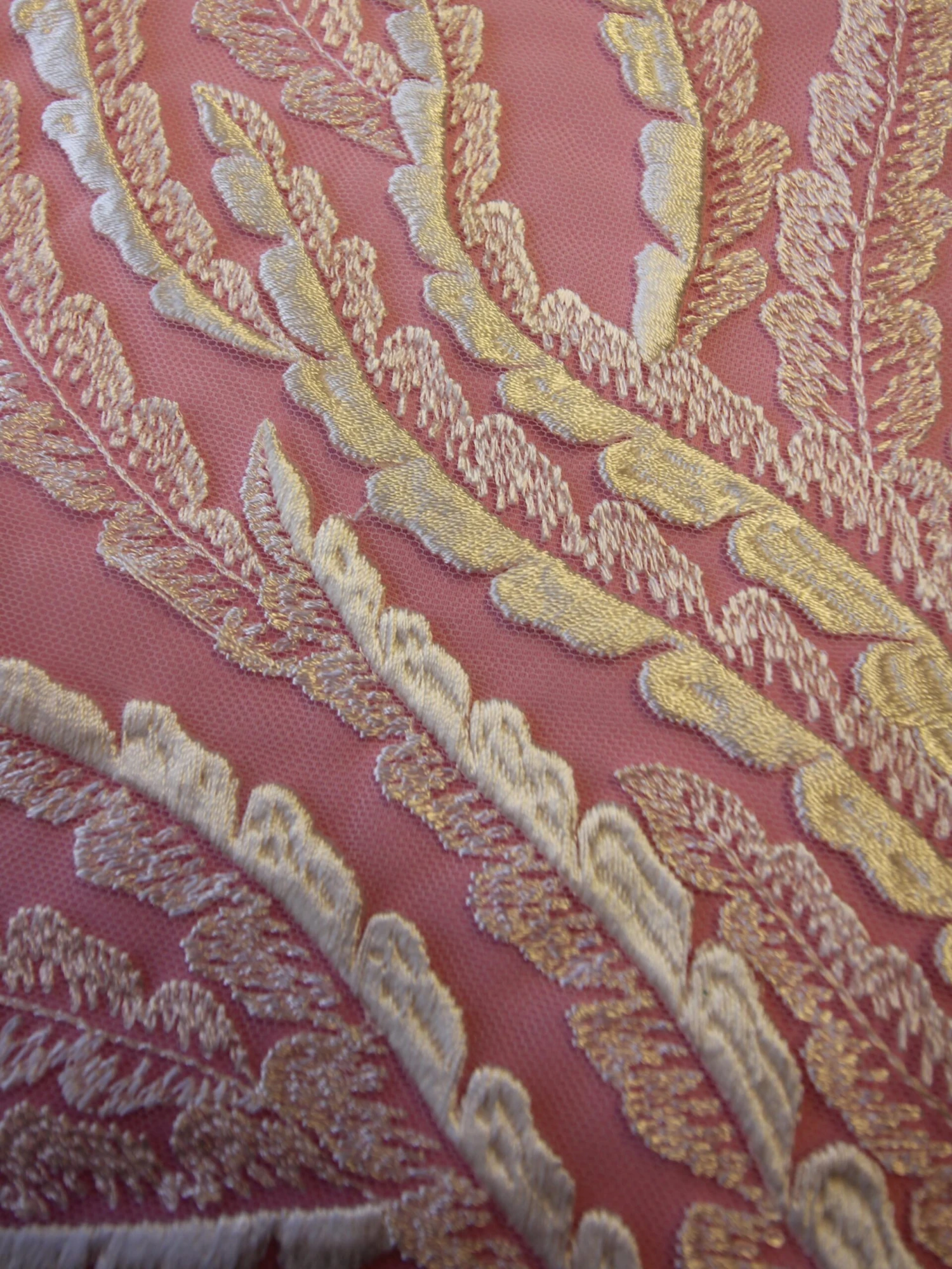 Ivory Embroidered Lace - Willow 13 Ivory Embroidered Lace - Willow - Image 11