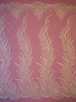 Ivory Embroidered Lace - Willow 18 Ivory Embroidered Lace - Willow -Elegance in Lace ivory embroidered lace willow full width