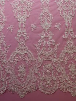 Ivory Beaded Lace - Bella 25 Ivory Beaded Lace - Bella -Elegance in Lace ivory lace bella
