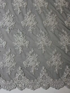 Ivory Corded Lace - Skye 16 Ivory Corded Lace - Skye -Elegance in Lace ivory on black lace skye