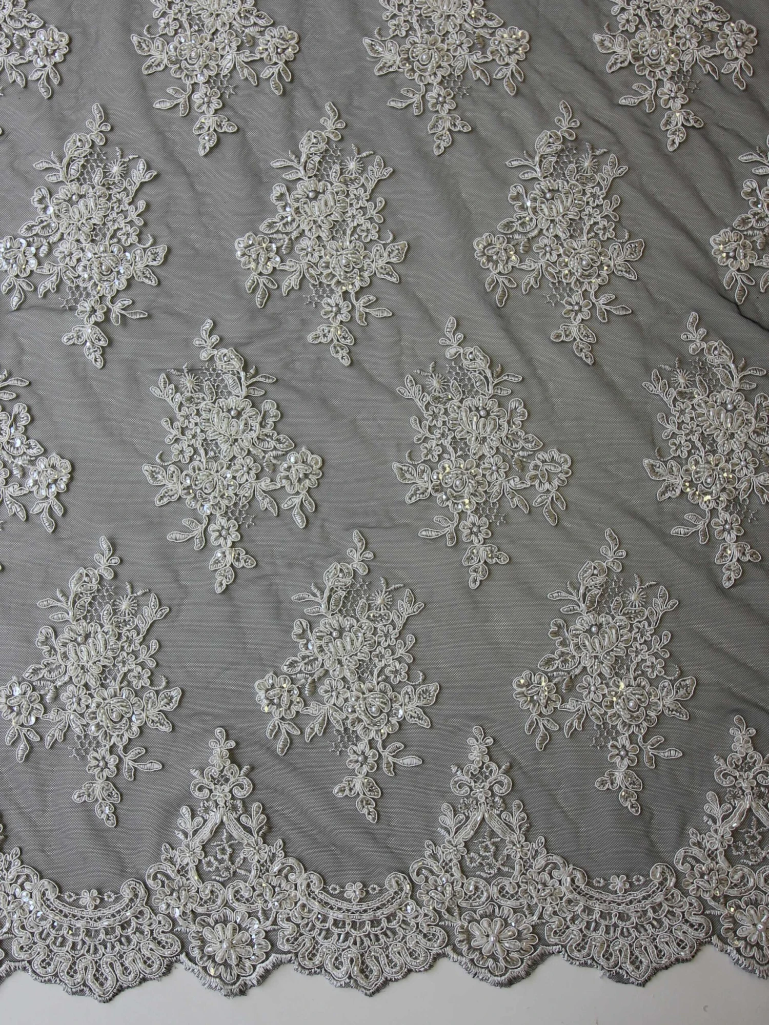 Ivory Corded Lace - Skye 7 Ivory Corded Lace - Skye - Image 5