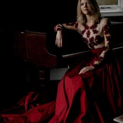 Wine Corded Lace - Janis 14 Wine Corded Lace - Janis -Elegance in Lace janis wine dress1