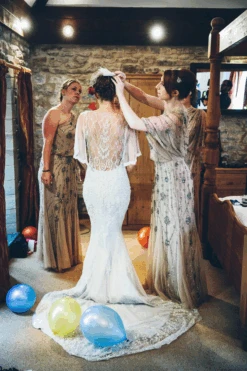 Ivory Beaded Lace - Lauren -Elegance in Lace lauren lace 3