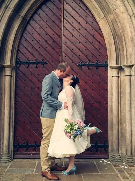 Ivory Beaded Lace - Alexandra 11 Ivory Beaded Lace - Alexandra - Image 9