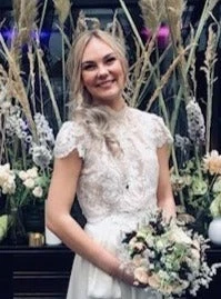 Ivory Beaded Lace - Bella 18 Ivory Beaded Lace - Bella - Image 16