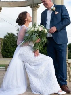 White Guipure Lace - Lucy -Elegance in Lace lucy white dress3