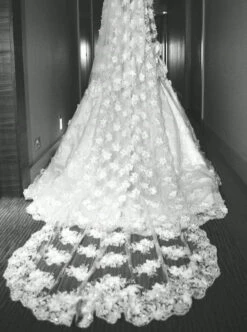 White Flower Lace - Naomi -Elegance in Lace naomi ivory lace veil