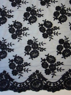 Navy Corded Lace - Riaz -Elegance in Lace navy corded lace riaz