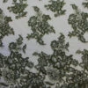 Olive Green Lace - Victoria -Elegance in Lace olive green beaded lace victoria