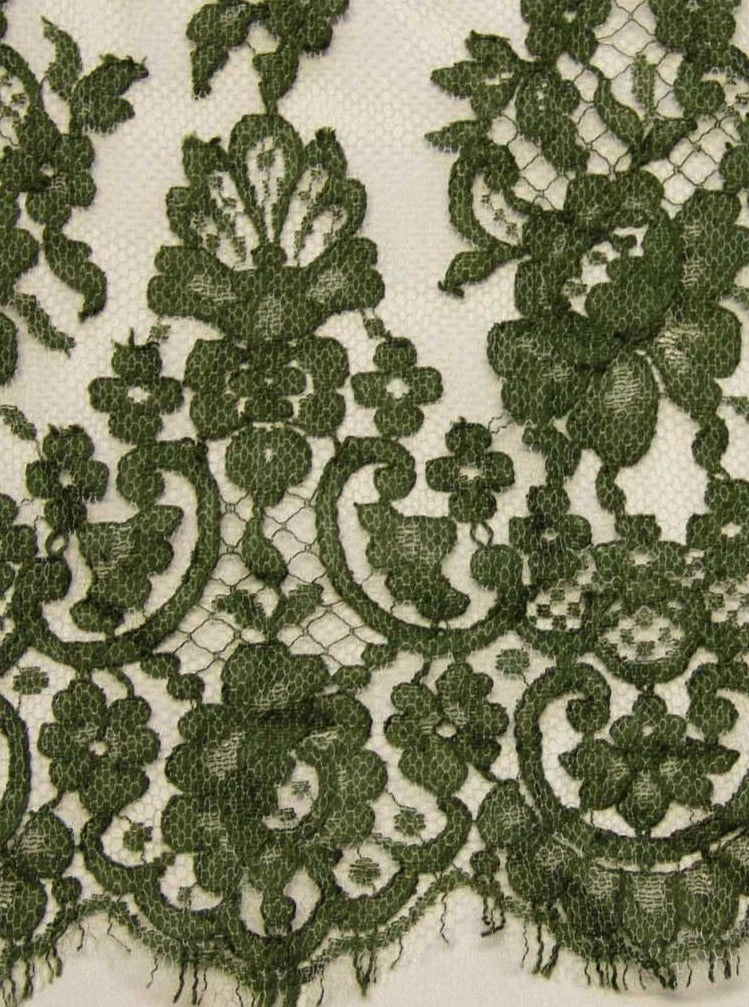 Olive Green Lace - Natasha 3 Olive Green Lace - Natasha