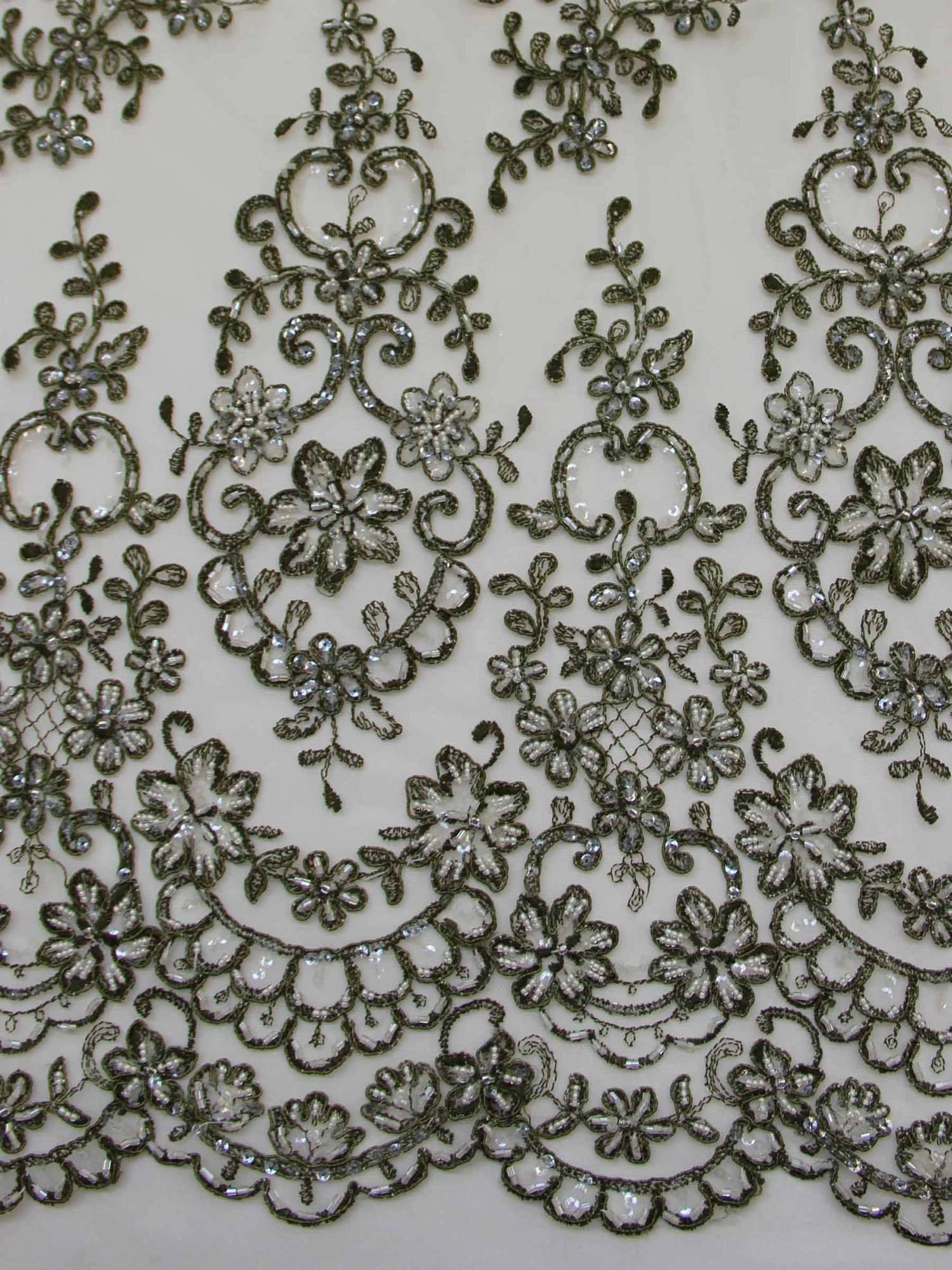 Olive Green Lace - Alexandra 3 Olive Green Lace - Alexandra