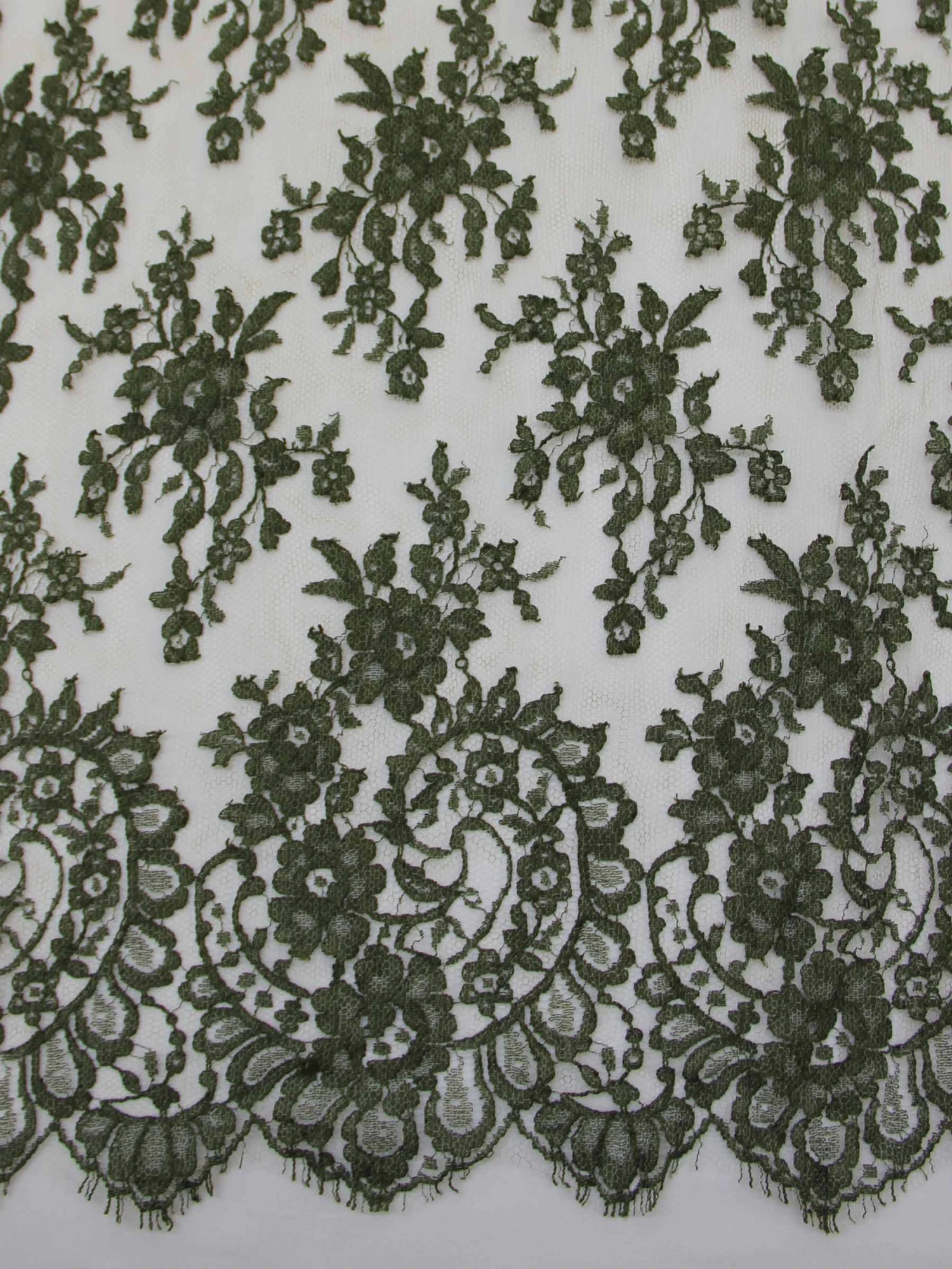Olive Green Lace - Eleanor 3 Olive Green Lace - Eleanor