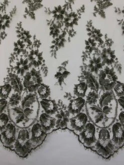 Olive Green Lace - Wendy