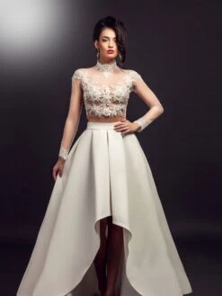 Ivory Beaded Lace - Daisy 22 Ivory Beaded Lace - Daisy -Elegance in Lace patima daisy