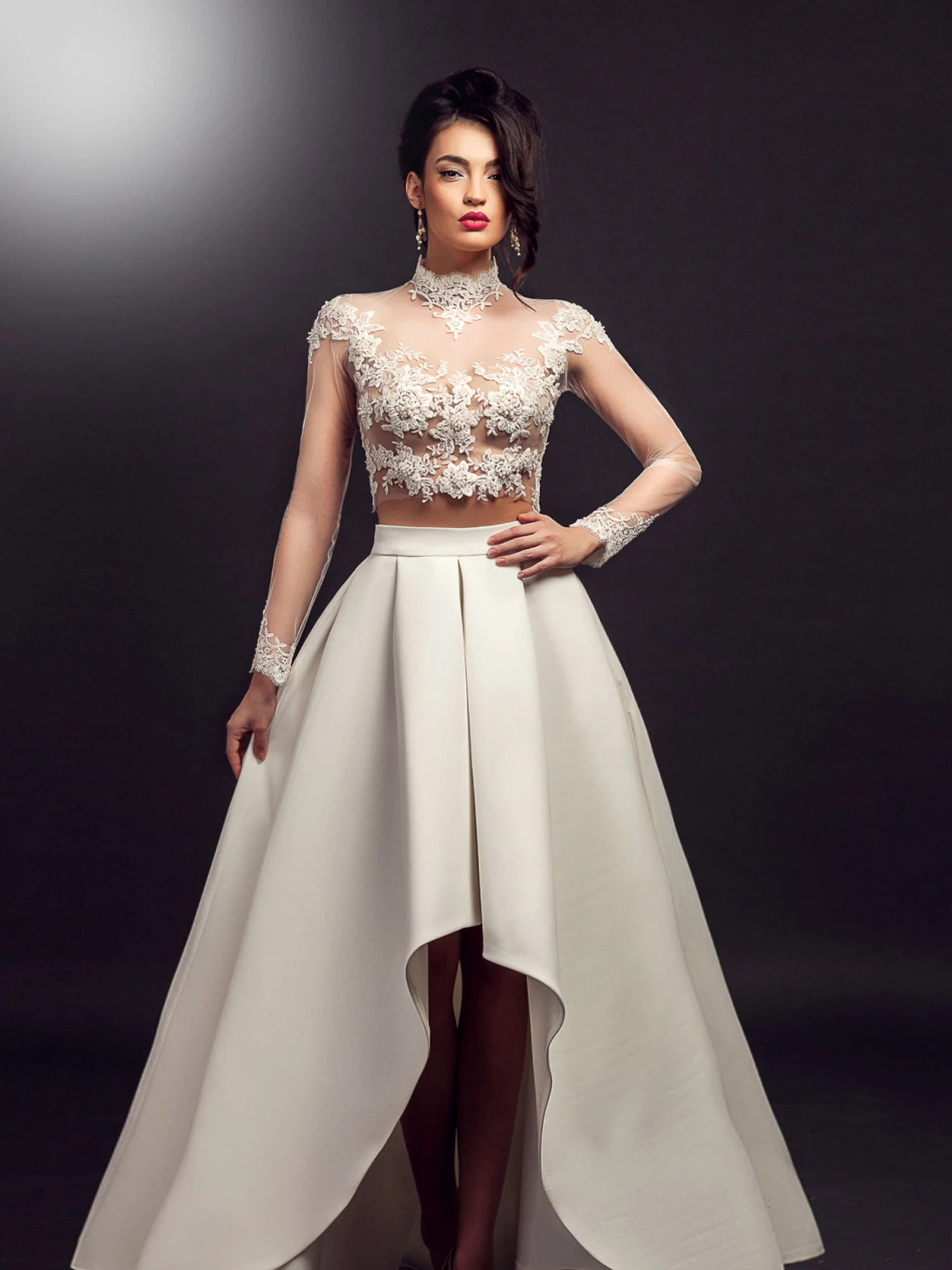 Ivory Beaded Lace - Daisy 10 Ivory Beaded Lace - Daisy - Image 8