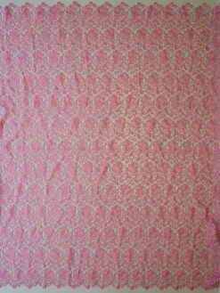 Pink Guipure Lace - Reese -Elegance in Lace pink guipure lace reese full width