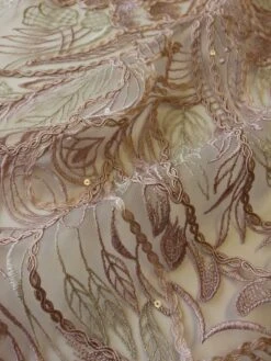 Pink Embroidered Lace - Immaculata 14 Pink Embroidered Lace - Immaculata -Elegance in Lace pink lace immaculata close up