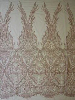 Pink Embroidered Lace - Immaculata 13 Pink Embroidered Lace - Immaculata -Elegance in Lace pink lace immaculata full width