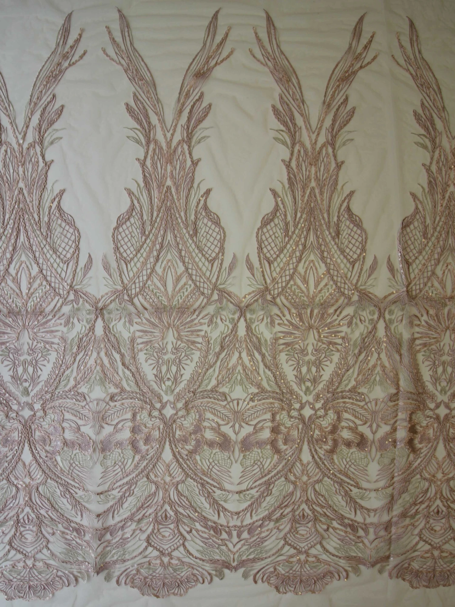 Pink Embroidered Lace - Immaculata 6 Pink Embroidered Lace - Immaculata - Image 4