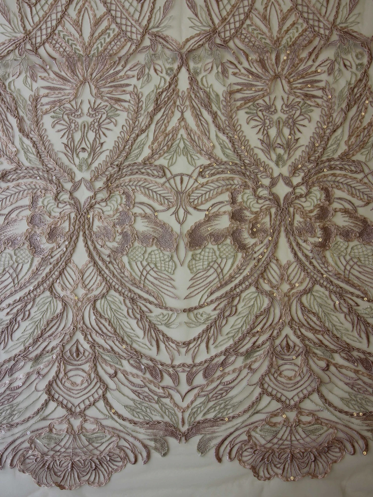 Pink Embroidered Lace - Immaculata 5 Pink Embroidered Lace - Immaculata - Image 3