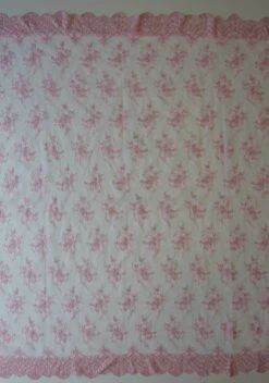 Pink Embroidered Lace - Kirsty -Elegance in Lace pink lace kirsty full width