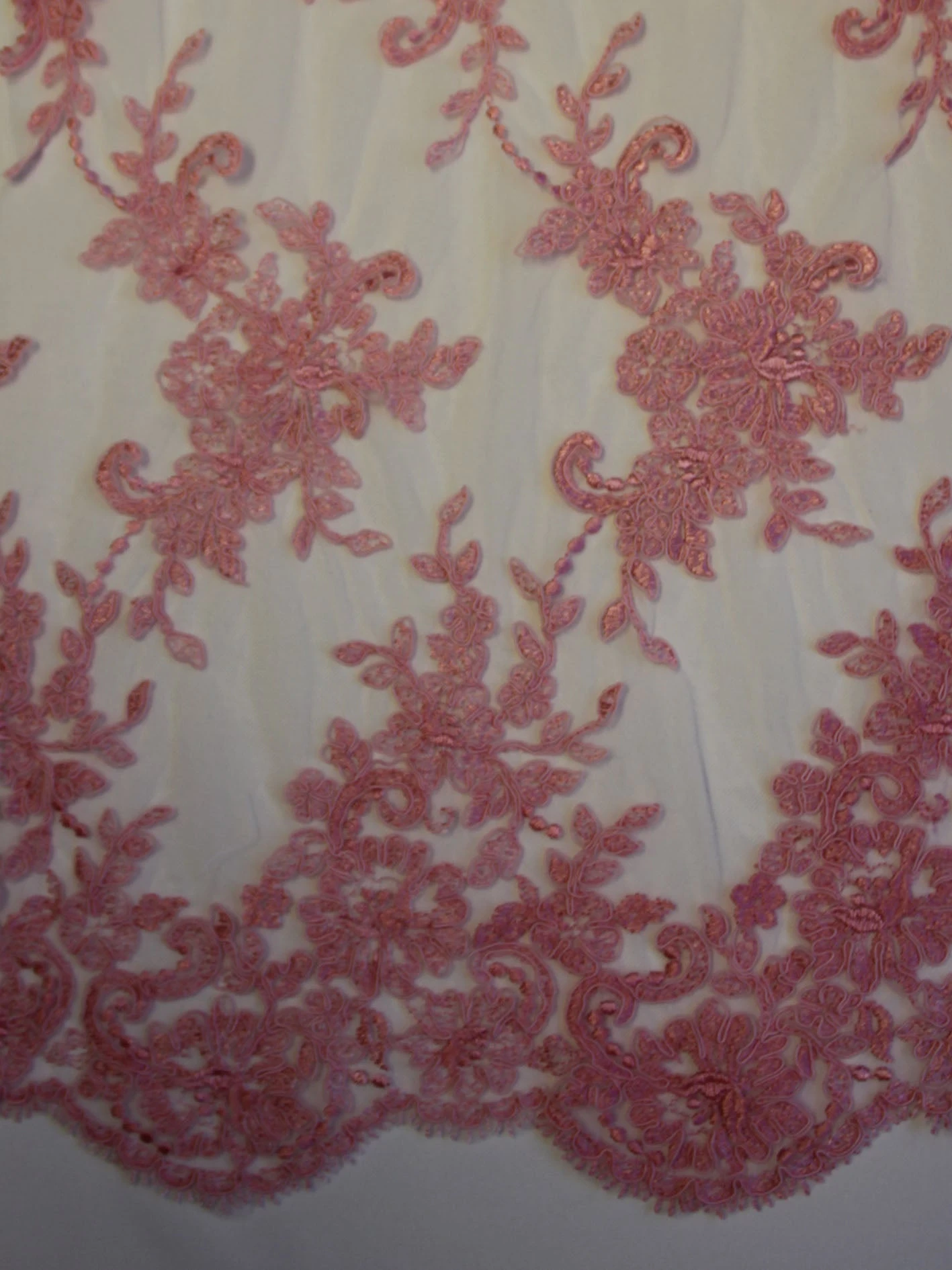 Powder Pink Lace - Adele 3 Powder Pink Lace - Adele