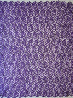 Purple Guipure Lace - Reese -Elegance in Lace purple guipure lace reese full width