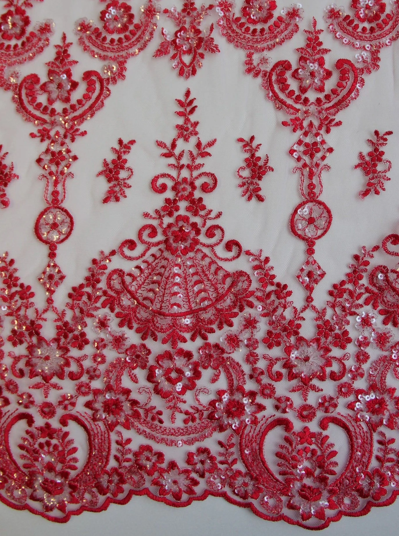 Tulip Red Lace - Ruby 3 Tulip Red Lace - Ruby