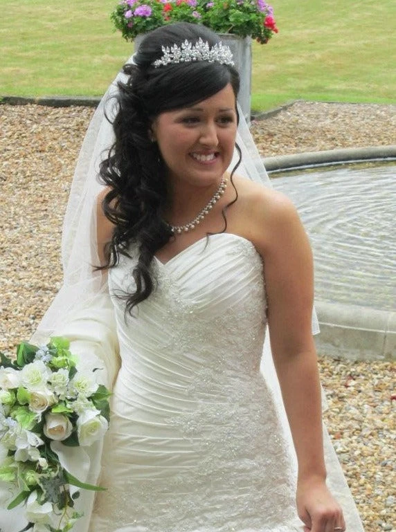 Ivory Beaded Lace - Sophia 4 Ivory Beaded Lace - Sophia - Image 2