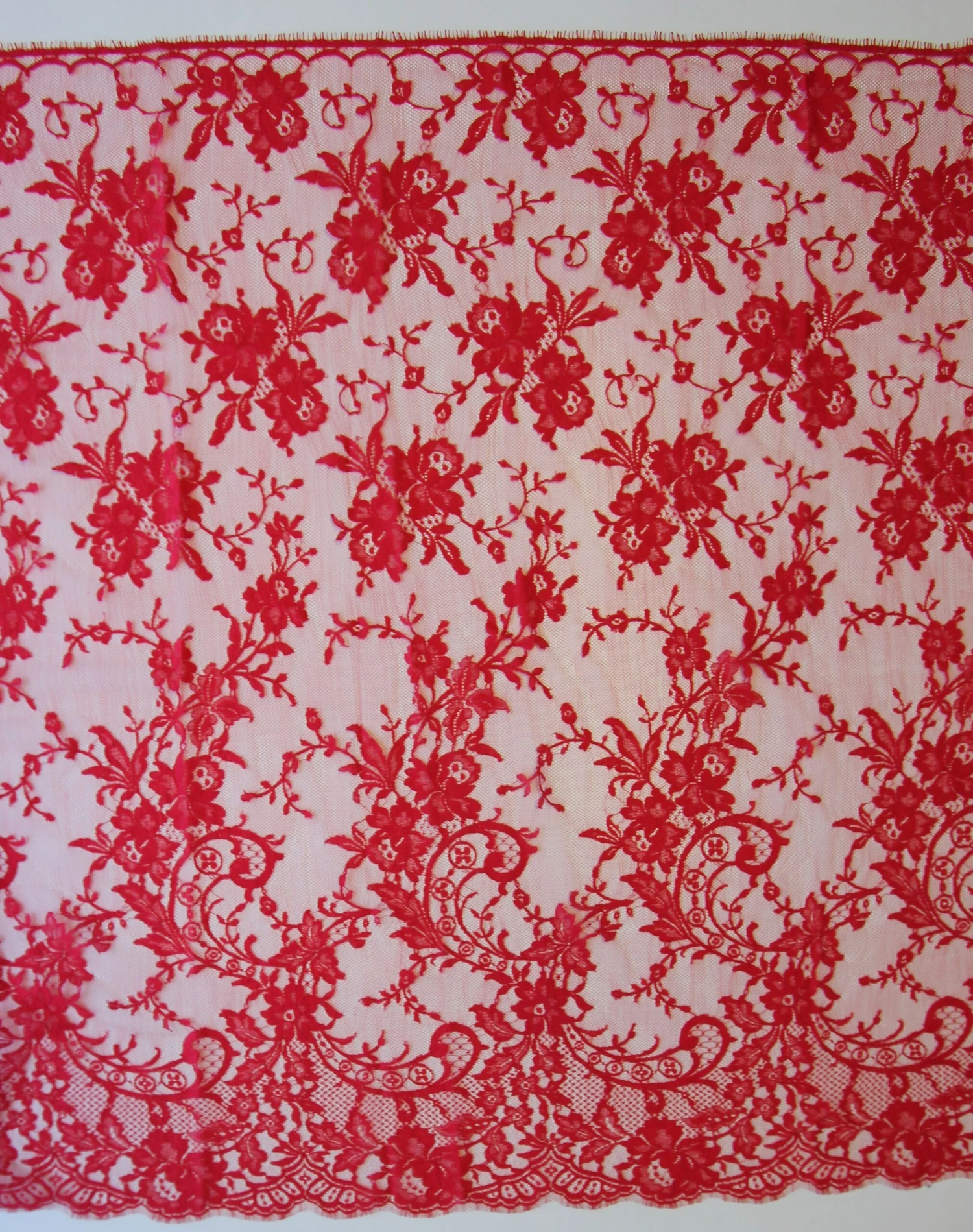 Scarlet Chantilly Lace - Kate 5 Scarlet Chantilly Lace - Kate - Image 3