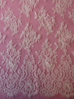 Soft White Chantilly Lace - Natasha -Elegance in Lace soft white lace natasha