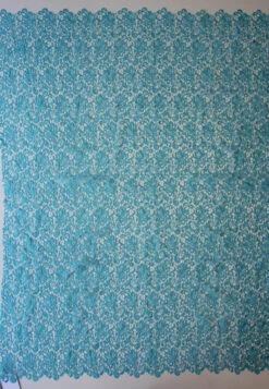 Turquoise Guipure Lace - Reese -Elegance in Lace turquoise guipure lace reese full wdith