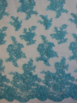 Turquoise Blue Lace - Victoria