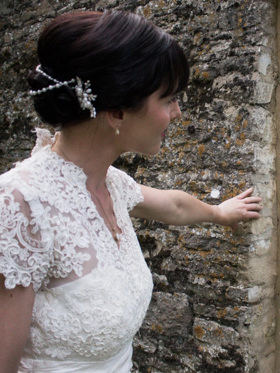 White Corded Lace - Belinda 12 White Corded Lace - Belinda - Image 10