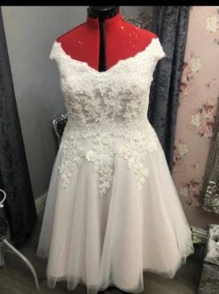 Ivory Beaded Lace - Daisy 21 Ivory Beaded Lace - Daisy -Elegance in Lace wedding dress with ivory beaded lace daisy 3