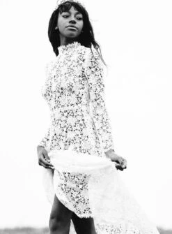 Ivory Guipure Lace - Courtney -Elegance in Lace wedding dress with ivory guipure lace courtney 7