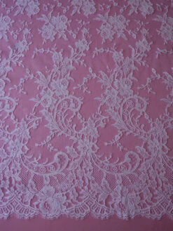 White Chantilly Lace - Kate -Elegance in Lace white chantilly lace kate