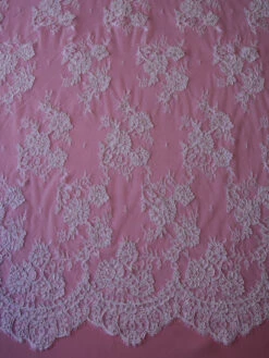 White Corded Lace - Amelia 18 White Corded Lace - Amelia -Elegance in Lace white corded lace amelia