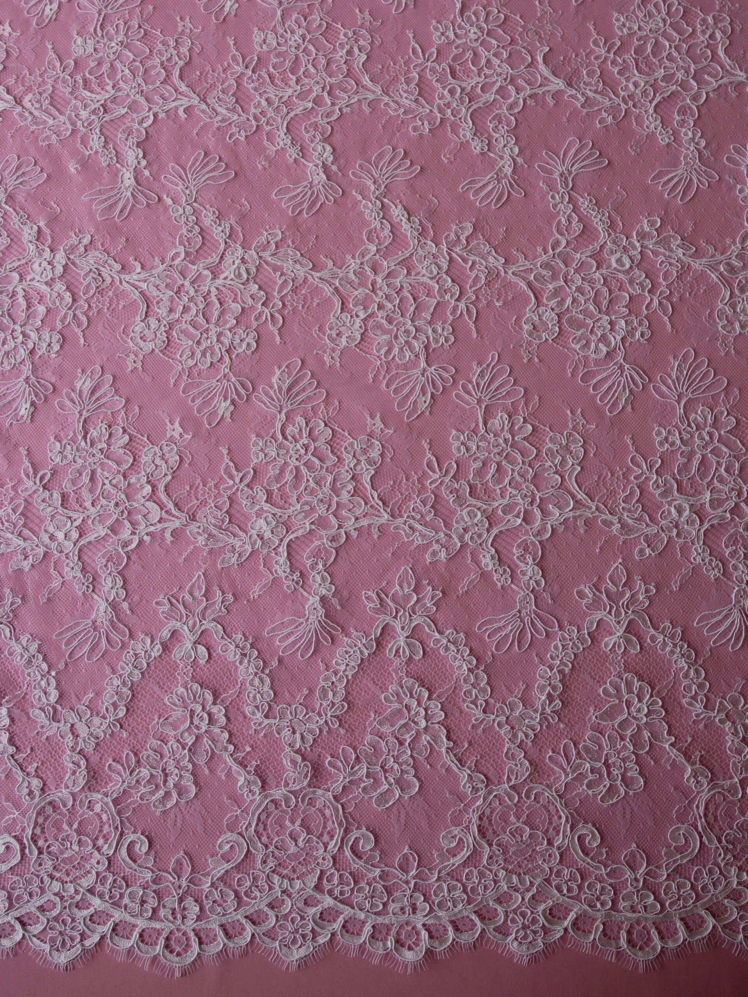 White Corded Lace - Andrey 7 White Corded Lace - Andrey - Image 5