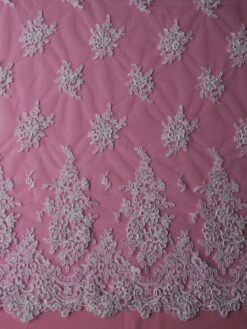 White Corded Lace - Belinda 18 White Corded Lace - Belinda -Elegance in Lace white corded lace belinda