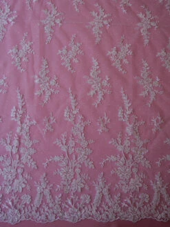 White Corded Lace - Delmira 15 White Corded Lace - Delmira -Elegance in Lace white corded lace delmira