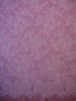 White Raschel Lace - Katherine -Elegance in Lace white raschel lace katherine