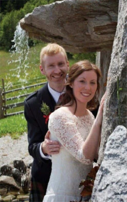 Ivory Guipure Lace - Courtney -Elegance in Lace worn by loran tate and uses courtney lace